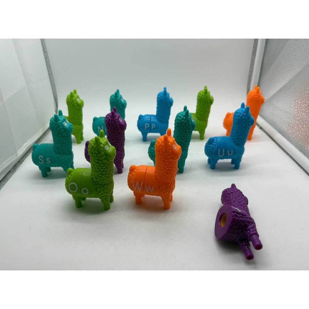 Learning Resources Letter Llamas Snap-n-Learn Alphabet Toy Set Preschool Fun